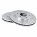 PartzBiz CM: 55054-020-Baer Brakes Claw Performance Rotors, Front