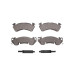PartzBiz CM: D0614-
Baer Brakes Claw Brake Pads, Front

