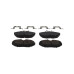 PartzBiz CM: D0806-
Baer Brakes Claw Brake Pads, Rear

