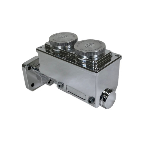 PartzBiz CM: 6801299RP-
ReMaster 4-Bolt Mopar Master Cyl Assembly, Polished, 15/16in bore, Right port


