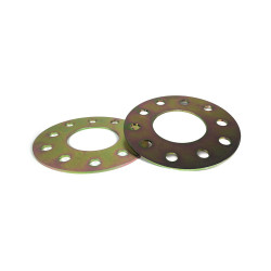 PartzBiz CM 2000042 - Baer Brakes Zinc-Coated Steel 5-Lug Wheel Spacers - Set of Two