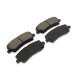 PartzBiz CM: D1793B-Baer Brakes Claw Brake Pads, Rear