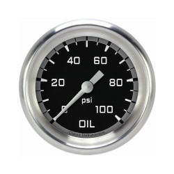 PartzBiz CM AX381GAPF - เกจวัดแรงดันน้ำมันเครื่อง Autocross Grey 2 5/8