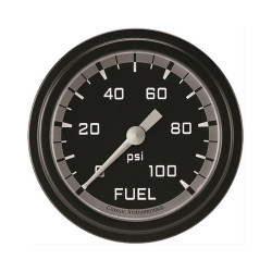 PartzBiz CM AX346GBLF - เกจวัดแรงดันน้ำมันเชื้อเพลิง Autocross Grey 2 5/8