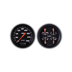 PartzBiz CM CH51VSB52-LS - Velocity Black 1951-52 Chevy Car Package LS หน่วยส่ง