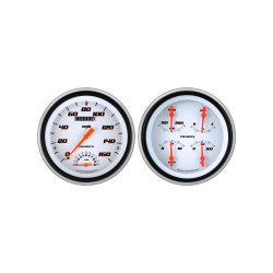 PartzBiz CM CH51VSW62 - Velocity White 1951-52 Chevy Car Package