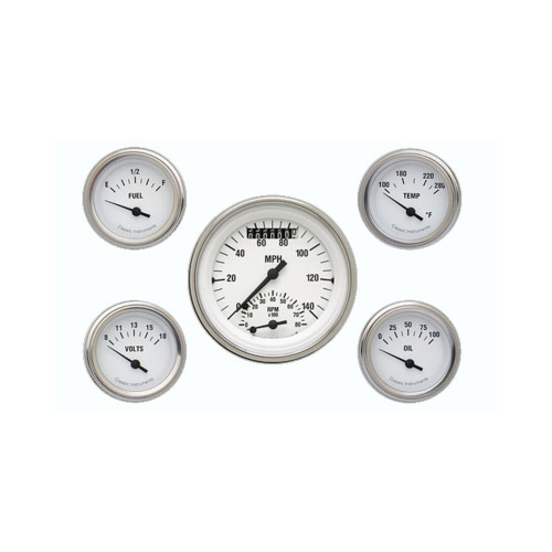 PartzBiz CM: WH35SLF-เครื่องดนตรีคลาสสิก White Hot Five Gauge Set