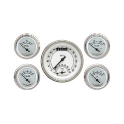 PartzBiz CM CW35SLF - Classic Instruments Classic White 5 เกจชุด PartzBiz CM CW35SLF - Classic Instruments Classic White 5 เกจชุด