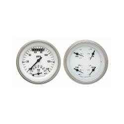 PartzBiz CM WH32SLF - เครื่องดนตรีคลาสสิค White Hot Two Gauge Set