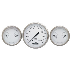PartzBiz CM WH64SLF - เครื่องดนตรีคลาสสิค White Hot Three Gauge Set