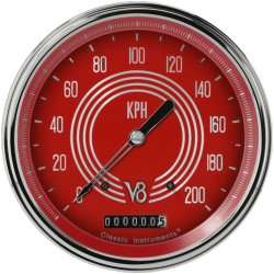 PartzBiz CM V8RS58SLC - V8 Red Steelie 4 5/8 PartzBiz CM V8RS58SLC - V8 Red Steelie 4 5/8