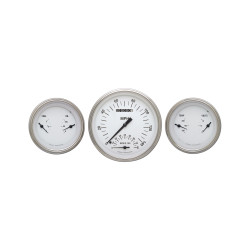 PartzBiz CM WH61SLF - เครื่องดนตรีคลาสสิค White Hot Three Gauge Set