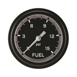 PartzBiz CM AX345GBLF - เกจวัดแรงดันน้ำมันเชื้อเพลิง Autocross Grey 2 5/8