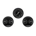 PartzBiz CM: AX04GBLF-AutoCross Gray Three Gauge Set