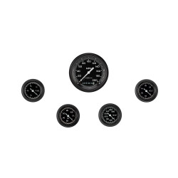 PartzBiz CM AX100GBLF - AutoCross Gray Five Gauge Set 100 PartzBiz CM AX100GBLF - AutoCross Gray Five Gauge Set 100