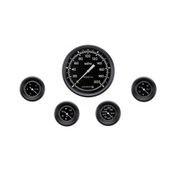 PartzBiz CM AX154GBLF - AutoCross Gray Five Gauge Set 154 PartzBiz CM AX154GBLF - AutoCross Gray Five Gauge Set 154