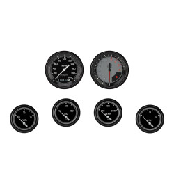 PartzBiz CM AX201GBLF - AutoCross Gray Six Gauge Set 201 PartzBiz CM AX201GBLF - AutoCross Gray Six Gauge Set 201