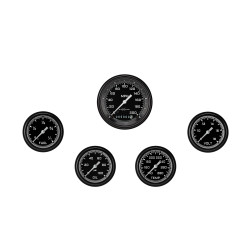 PartzBiz CM AX300GBLF - AutoCross Gray Five Gauge Set 300 PartzBiz CM AX300GBLF - AutoCross Gray Five Gauge Set 300