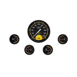 PartzBiz CM AX65YBLF - Auto Cross Yellow 4 5/8