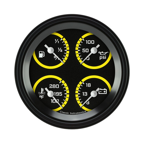 PartzBiz CM: AX76YBLF-AutoCross Yellow 3 3/8
