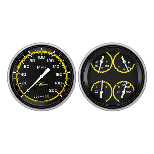 PartzBiz CM: CH51AXY52-AutoCross Yellow 1951-52 Chevy Car Package