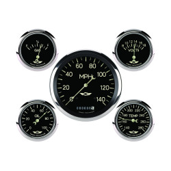 PartzBiz CM CL954SRC - ชุดเกจห้าชุด Classic Series, 4 5/8