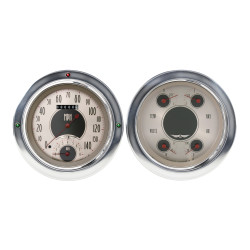 PartzBiz CM CT54AN62 - อาเมอร์ทุกคน แพ็คเกจรถบรรทุก Chevy นิกเกิล 54-55 พร้อม Speedtachular