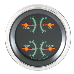 PartzBiz CM GS77SLF - G-Stock Quad Gauge (เชื้อเพลิง 0-30 โอห์ม) PartzBiz CM GS77SLF - G-Stock Quad Gauge (เชื้อเพลิง 0-30 โอห์ม)