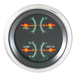 PartzBiz CM GS79SLF - G-Stock Quad Gauge (เชื้อเพลิง 0-90 โอห์ม) PartzBiz CM GS79SLF - G-Stock Quad Gauge (เชื้อเพลิง 0-90 โอห์ม)