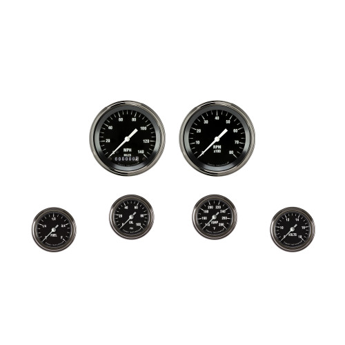 PartzBiz CM: HR101SLF-Hot Rod Six Gauge Set 101