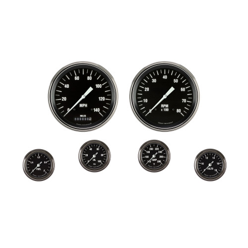 PartzBiz CM: HR151SLF-Hot Rod Six Gauge Set 151