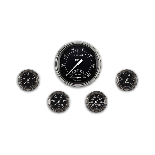 PartzBiz CM: HR165SLF-Hot Rod Five Gauge Set 165
