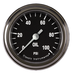 PartzBiz CM HR181SLF - เกจวัดแรงดันน้ำมัน Hot Rod 2 1/8