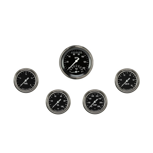 PartzBiz CM: HR335SLF-Hot Rod Five Gauge Set 335