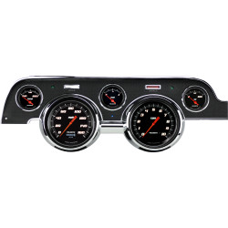 PartzBiz CM MU67DVSB - Velocity Black 1967-68 Mustang