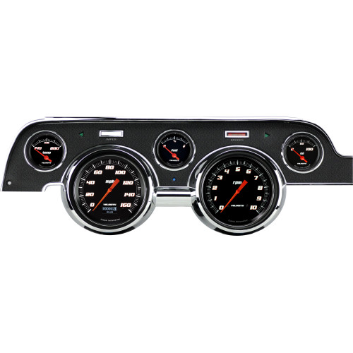 PartzBiz CM: MU67DVSB-Velocity Black 1967-68 Mustang