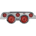 PartzBiz CM: MU67V8RSBA-V8 Red Steelie 1967-68 Mustang