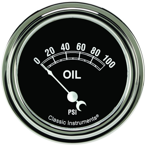 PartzBiz CM: TR281SLF-เกจวัดแรงดันน้ำมันแบบดั้งเดิม 2 5/8