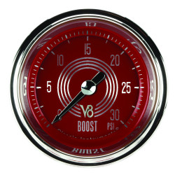 PartzBiz CM V8RS142SHC - V8 Red Steelie 2 1/8