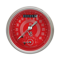 PartzBiz CM V8RS20SHC - V8 Red Steelie 3 3/8 PartzBiz CM V8RS20SHC - V8 Red Steelie 3 3/8