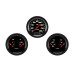 PartzBiz CM: VS04BBLF-Velocity Black Series Three Gauge Set