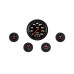 PartzBiz CM: VS165BBLF-Velocity Black Five Gauge Set 165