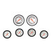PartzBiz CM: VS301WBLF-Velocity White Six Gauge Set 301