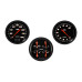 PartzBiz CM: VS53BBLF-Velocity Black Series Three Gauge Set PartzBiz CM: VS53BBLF-Velocity Black Series Three Gauge Set