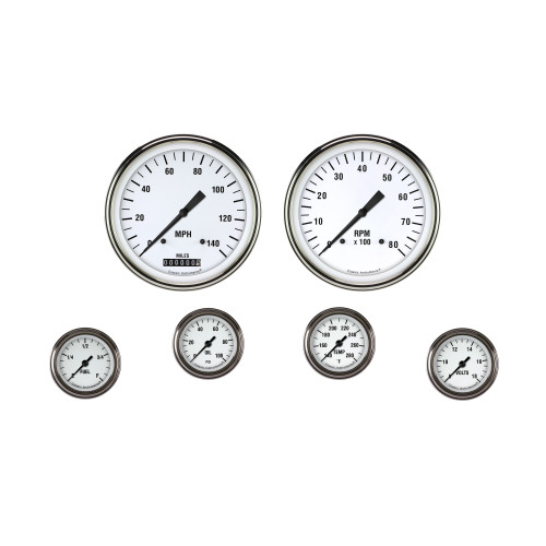 PartzBiz CM: WH151SLF-White Hot Six Gauge Set 151 PartzBiz CM: WH151SLF-White Hot Six Gauge Set 151