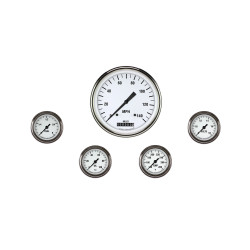 PartzBiz CM WH154SLF - White Hot Five Gauge Set 154