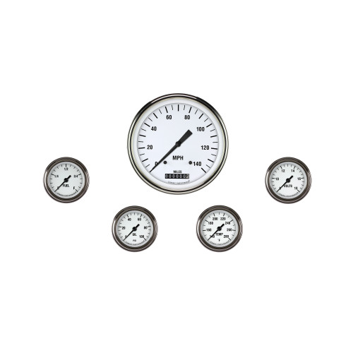 PartzBiz CM: WH154SLF-White Hot Five Gauge Set 154