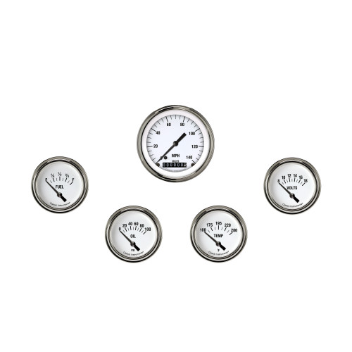 PartzBiz CM: WH200SLF-White Hot Five Gauge Set 200 PartzBiz CM: WH200SLF-White Hot Five Gauge Set 200