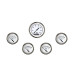 PartzBiz CM: WH200SLF-White Hot Five Gauge Set 200 PartzBiz CM: WH200SLF-White Hot Five Gauge Set 200