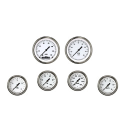 PartzBiz CM WH301SLF - White Hot Six Gauge Set 301